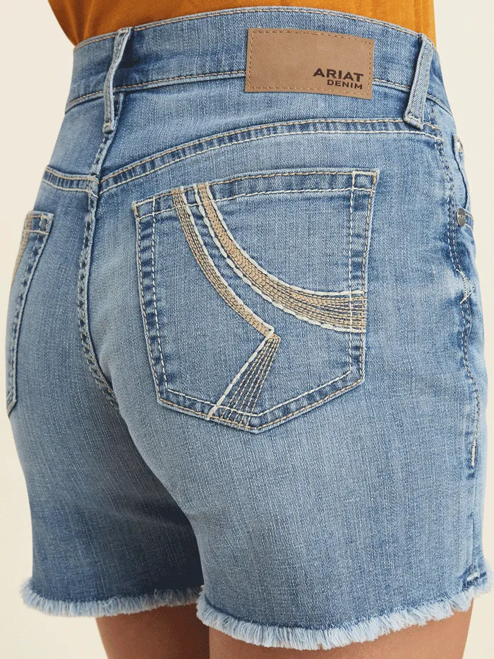 Ariat 10043203 Womens Nayla Boyfriend Denim Short Colorado