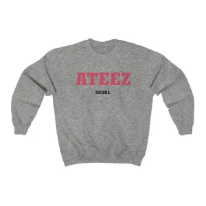 Ateez Seoul Sweatshirt - Ateez Sweatshirt - Kpop Crewneck Women Sweatshirt