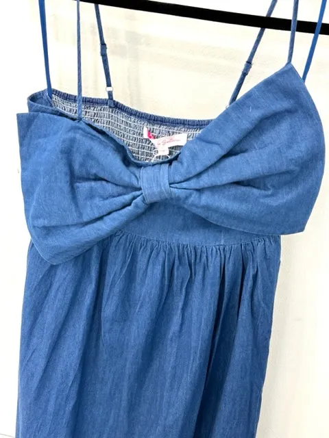Azure Chambray Midi Dress