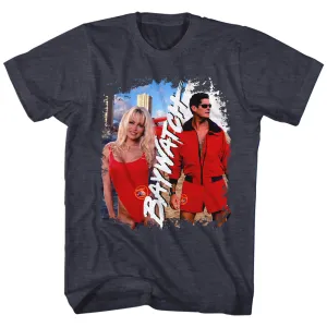 Baywatch Pam/Dave Men's T-Shirt