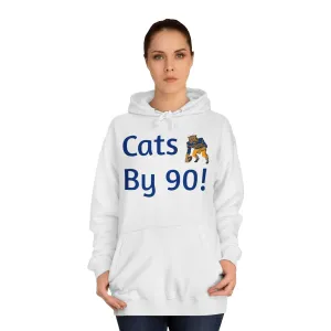 Cats By 90 College Hoodie