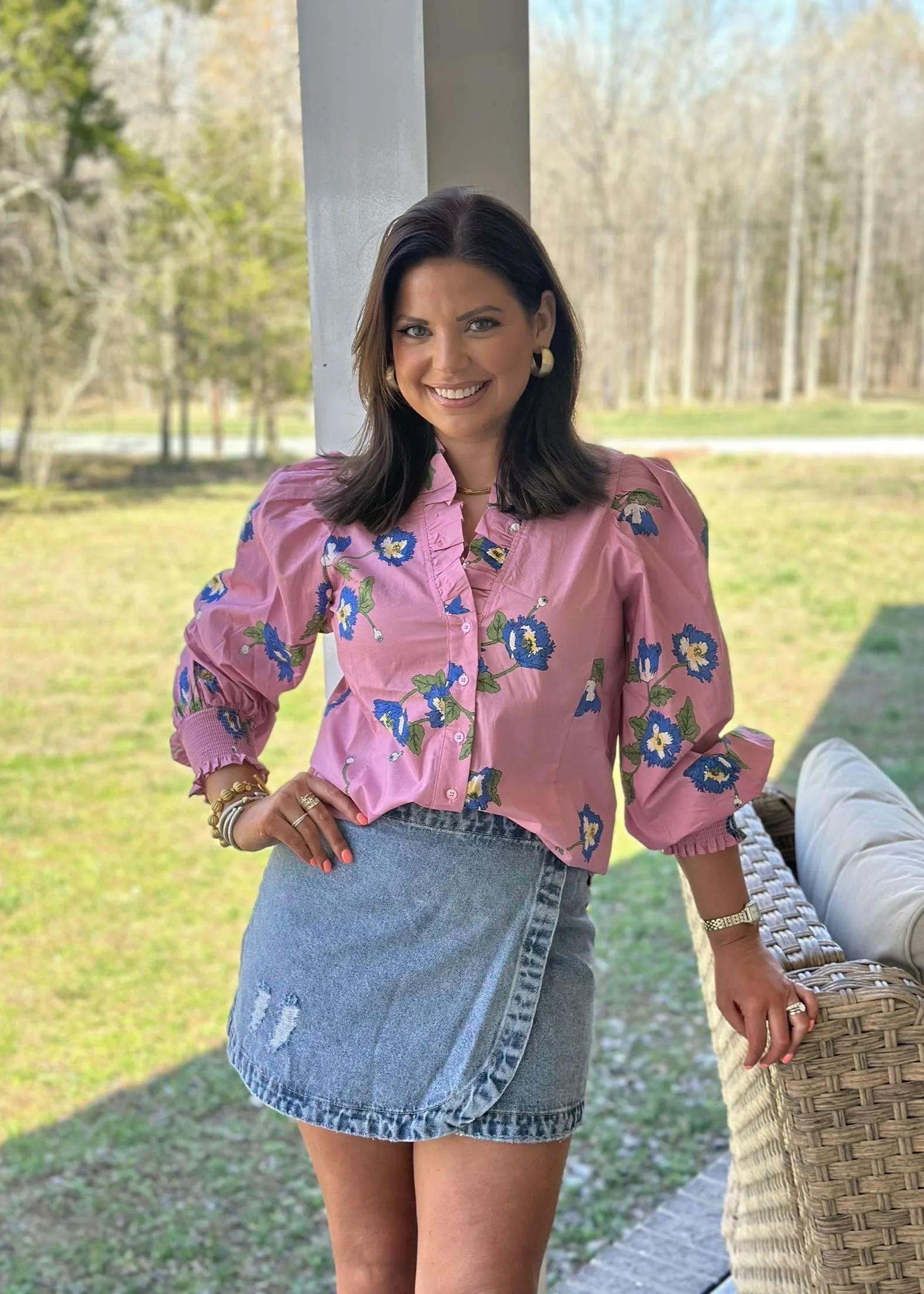 Charlotte Top - Pink