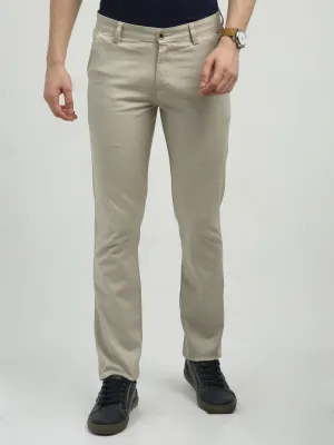 Classic Polo Men's   Chiseled Fit Cotton Trousers | TBO2-30 C-BEG-CF-LY