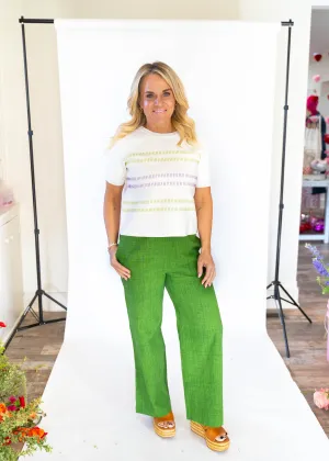 Connie Chambray Trousers