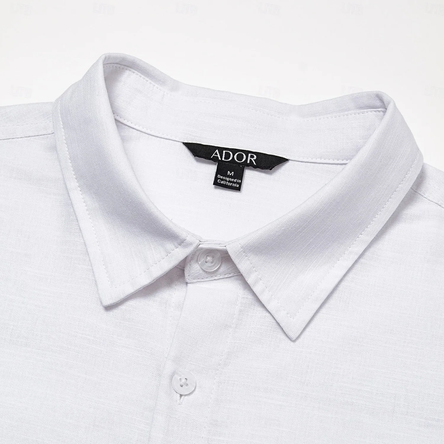Cotton Linen Casual Floral Shirt