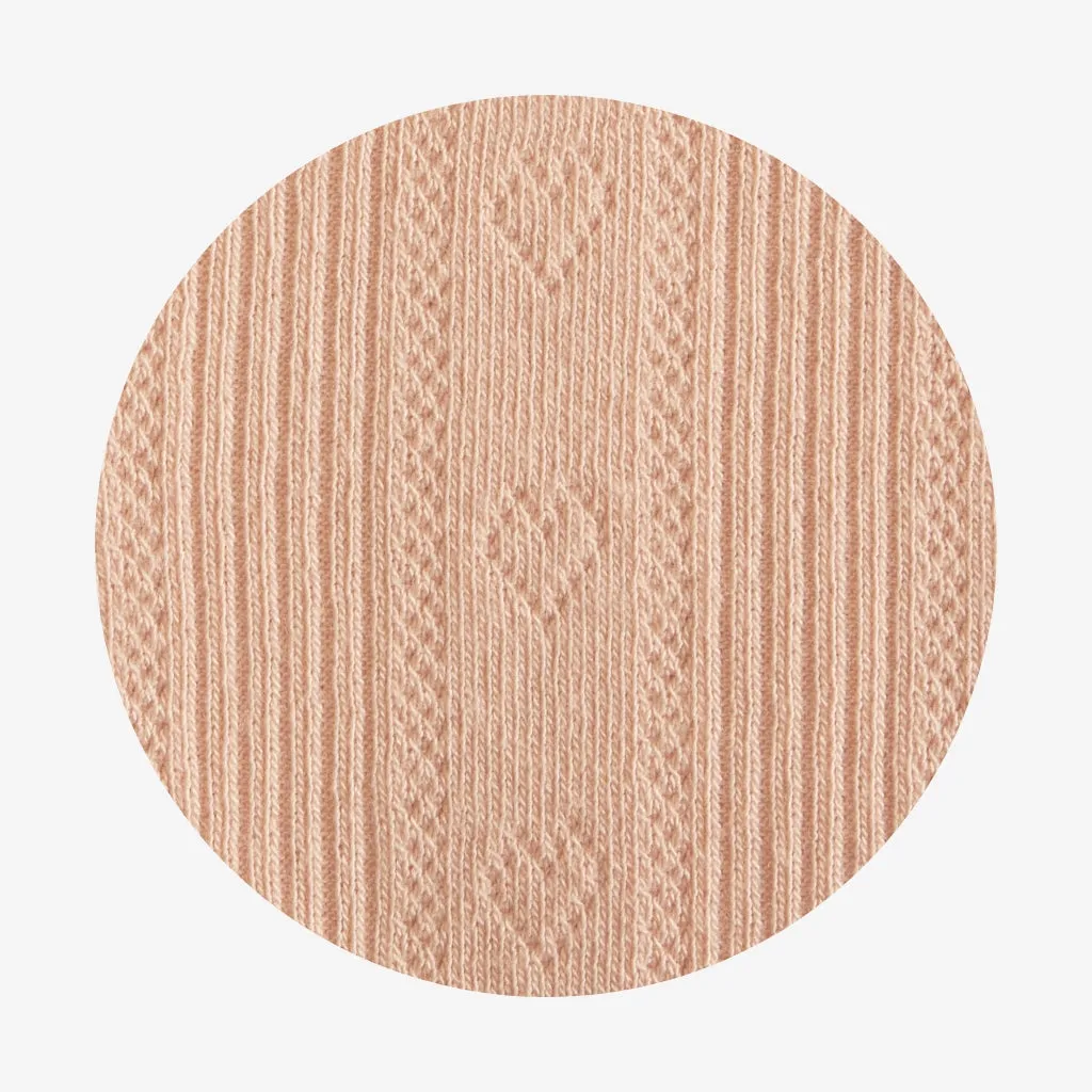 Dusty Blush Women's Pointelle Fly Away Cardigan