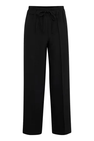 Eureka Elasticated Waist Trousers - Black