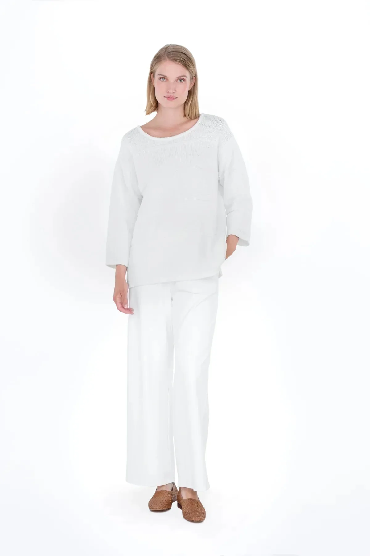 Falla Finland | Senso Ponte Pant | Off-white
