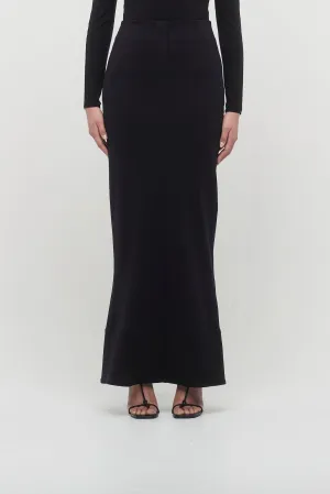 Jacquemus La Jupe Escala in Black