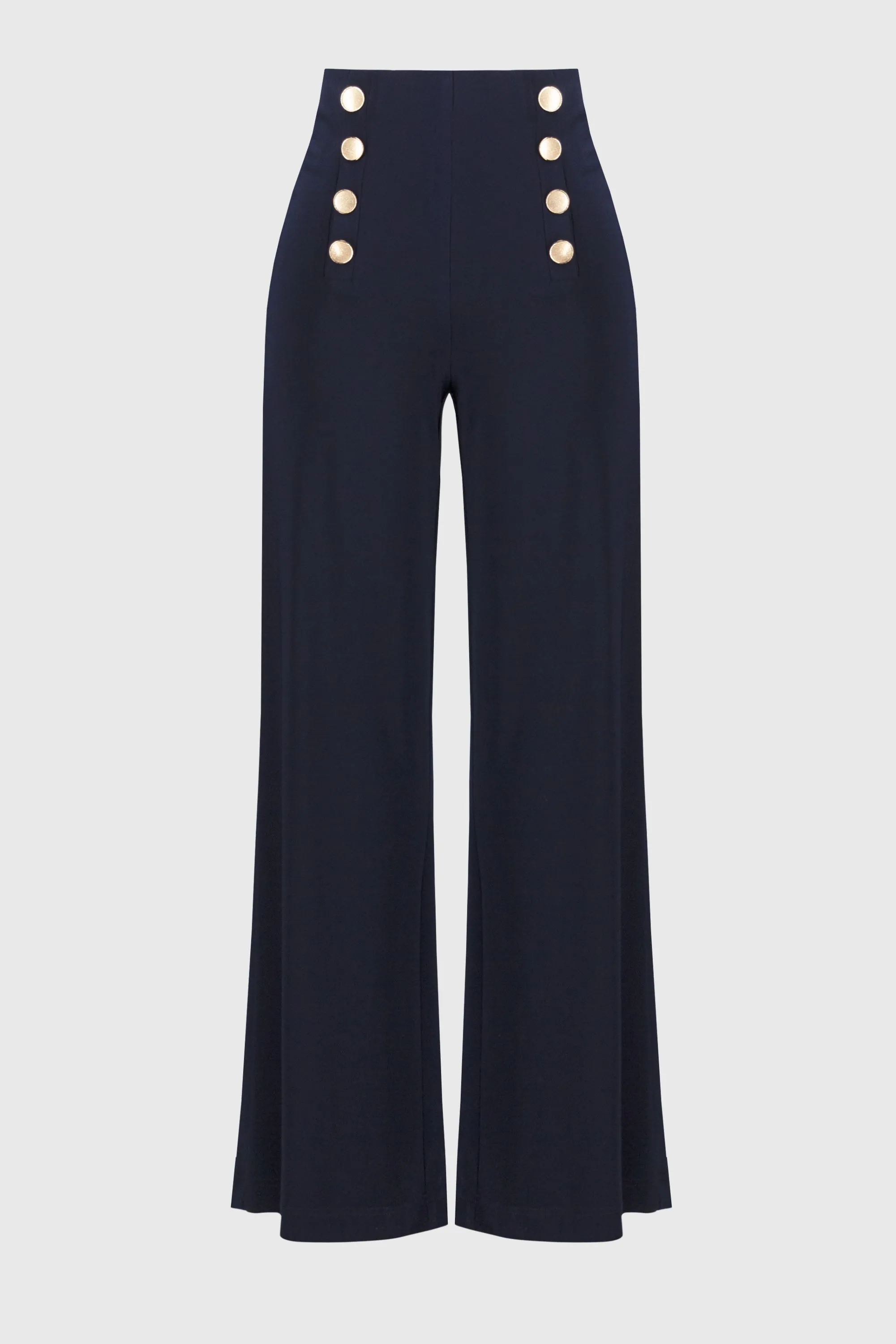 Joseph Ribkoff Silky Knit Wide-Leg Pull-On Trousers