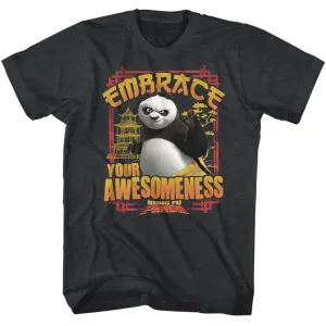 Kung Fu Panda Embrace Awesomeness Men's T-Shirt