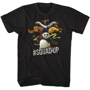 Kung Fu Panda Squad Up Men's T-Shirt