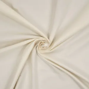 Light Ivory Royal Oxford 100% 1 Ply Fine Shirting Cotton Fabric by Canclini