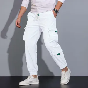 Men's Ankle-tied Loose Casual Trousers