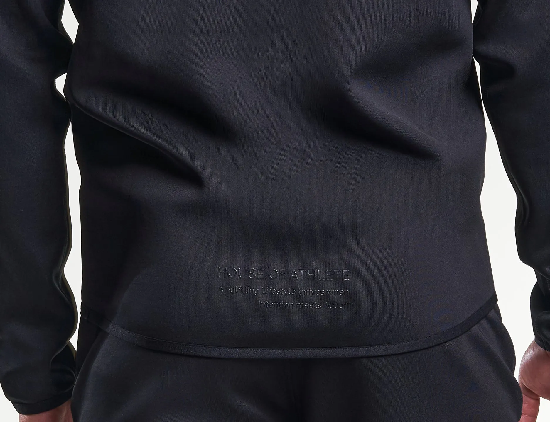 Mens Tech Fleece Logo Crewneck