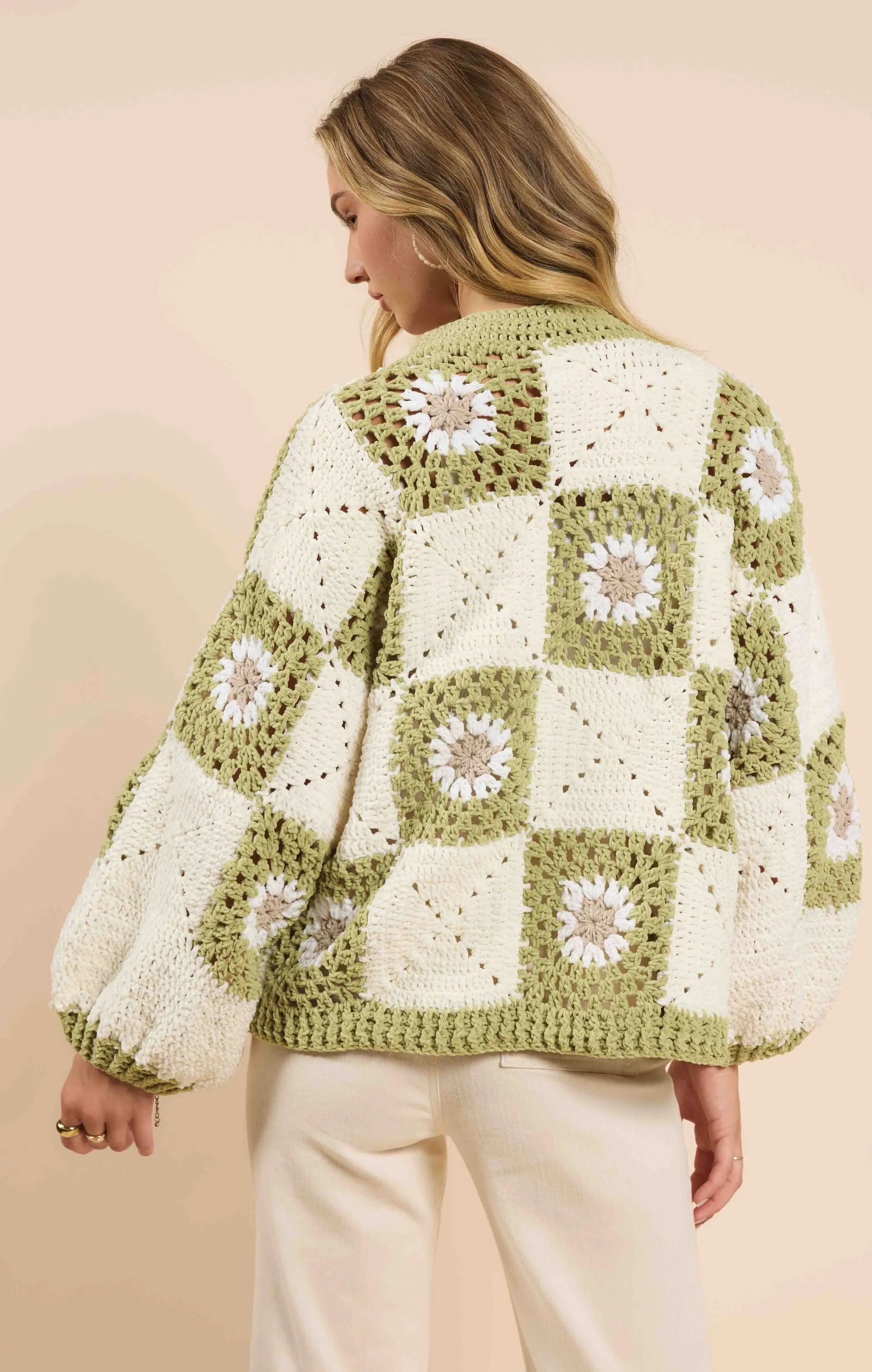 Myriam Crochet Cardigan