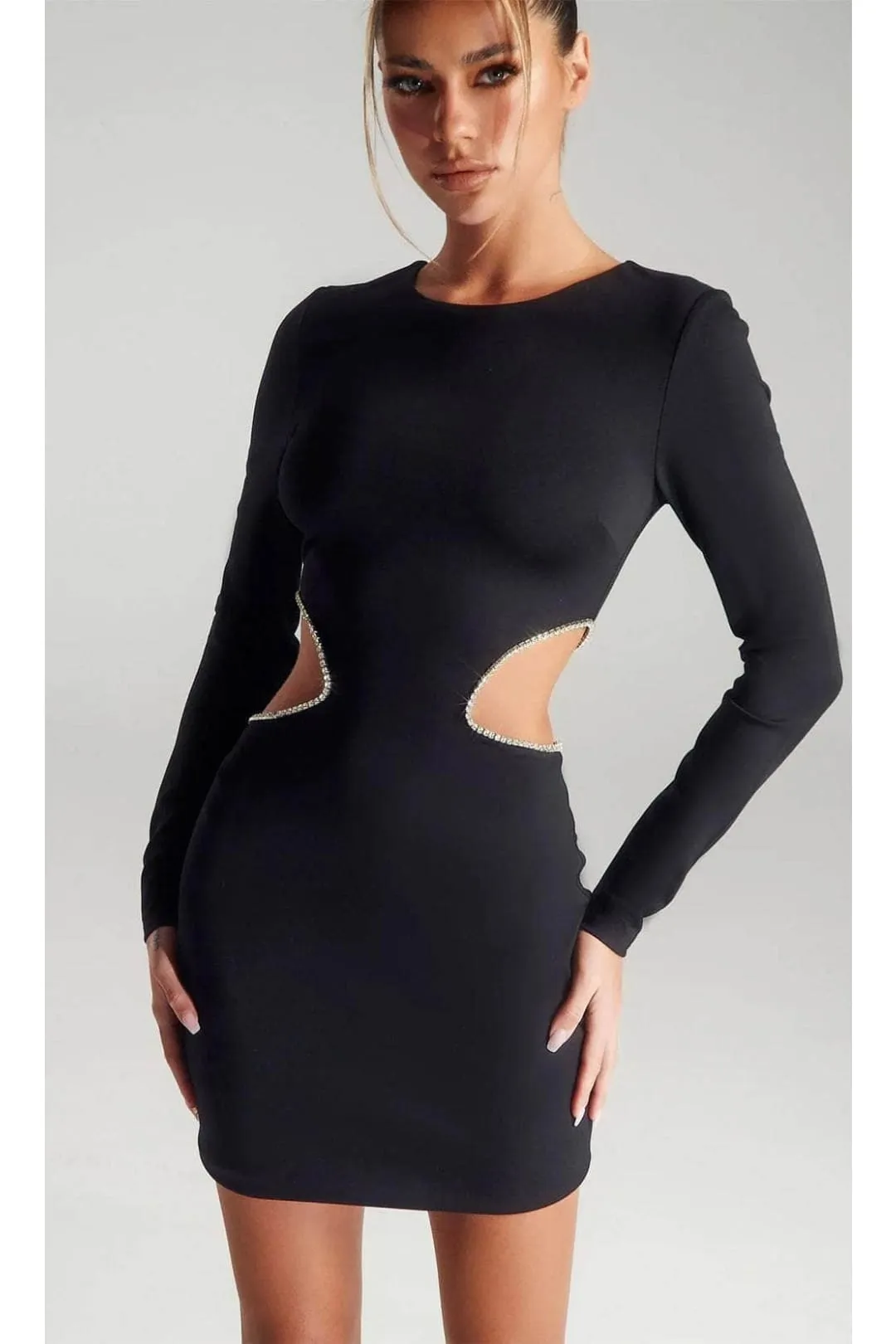 Portia and Scarlett PS323B -short- Jewel Sheath Cocktail Dress