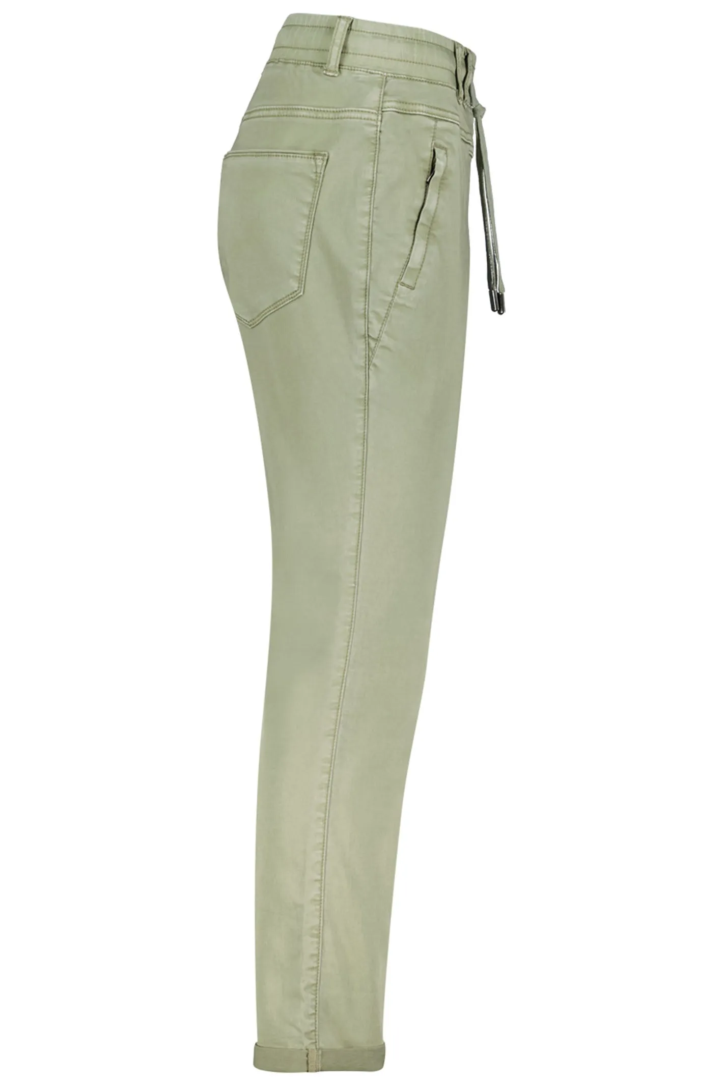 Red Button SRB4154 Tessy Tea Green Cropped Jogger Trousers
