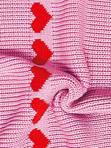 Red Heart Patterns Knit Sweater