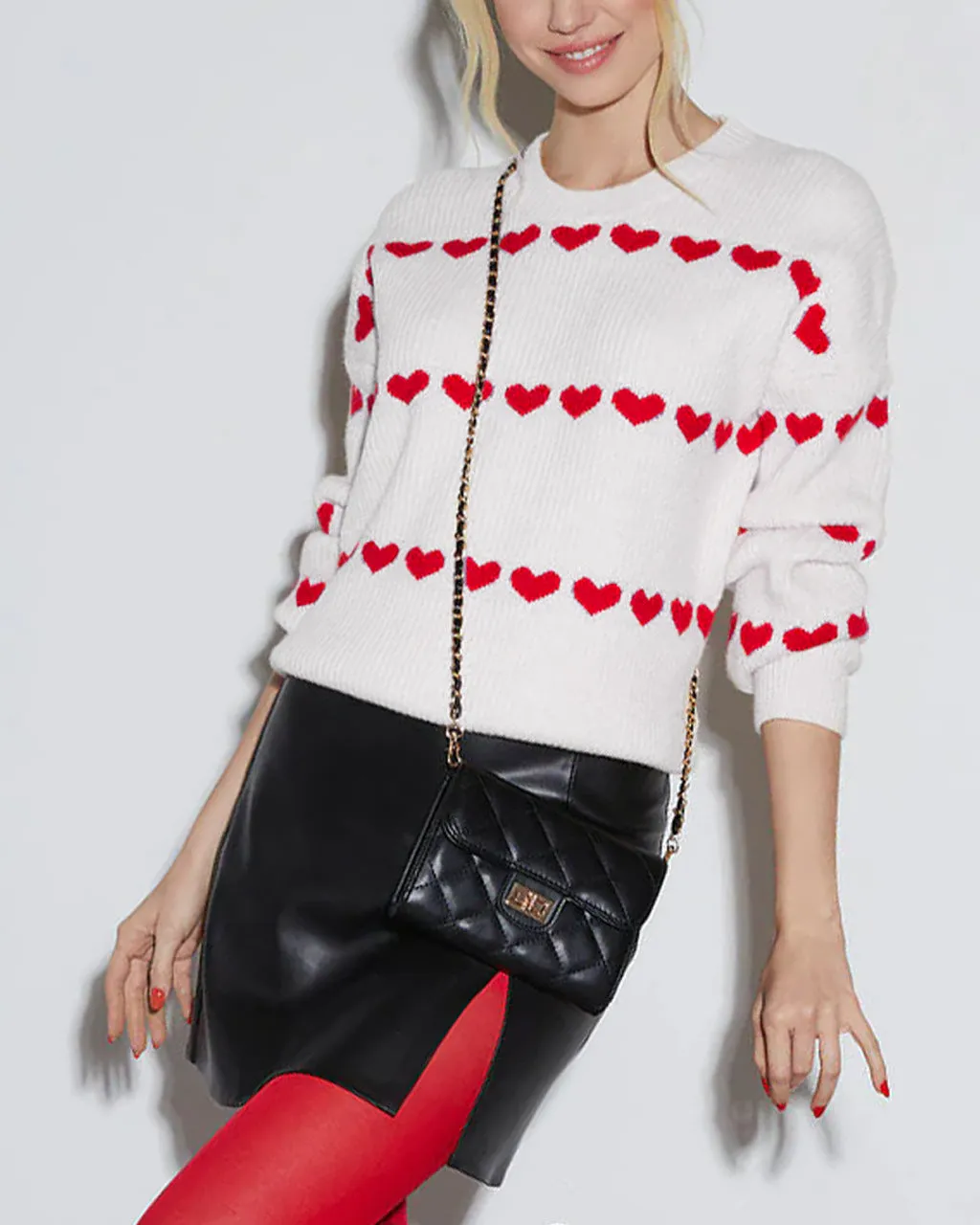 Red Heart Patterns Knit Sweater