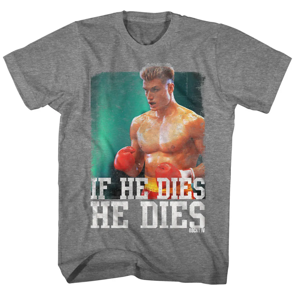 Rocky Dies Distressed Men's T-Shirt