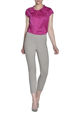 Rose 09 Ankle Grazer Trousers - Sand
