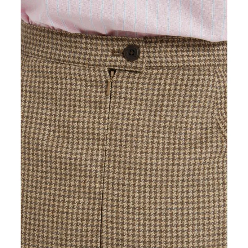 Schoffel Beauly Ladies Tweed Skirt - Houndstooth Tweed