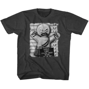 Shrek Gingy Mugshot Youth T-Shirt