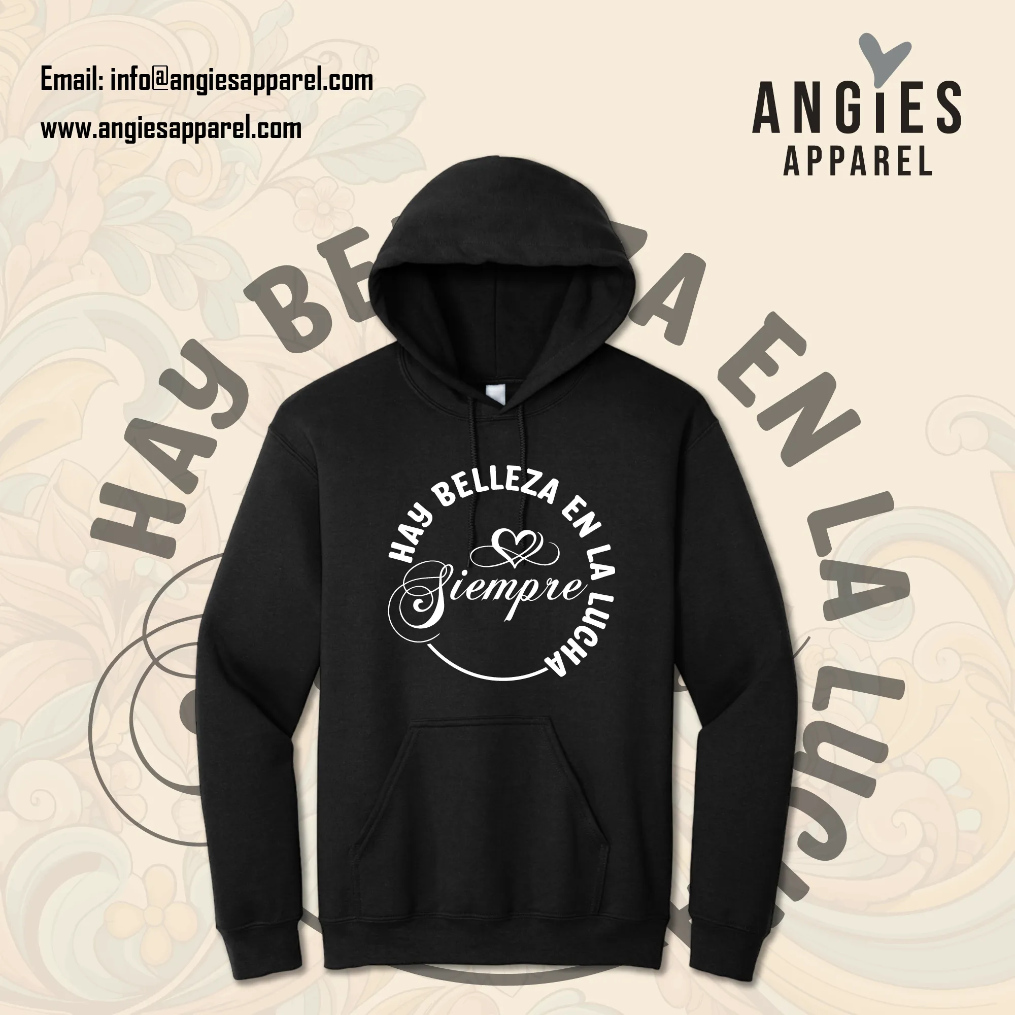 Siempre hay Belleza en la Lucha Hoodie