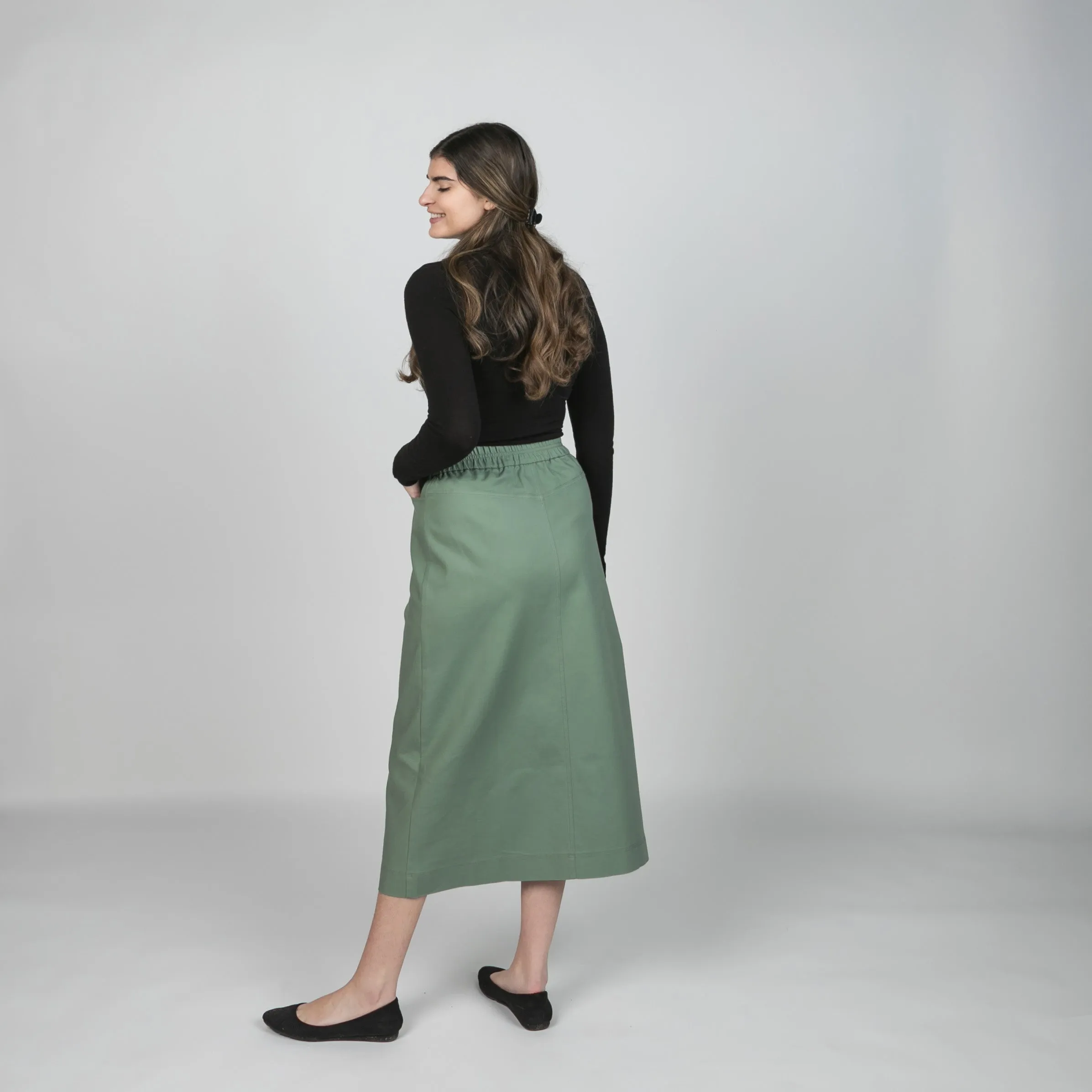 Signature Hunter Green Skirt