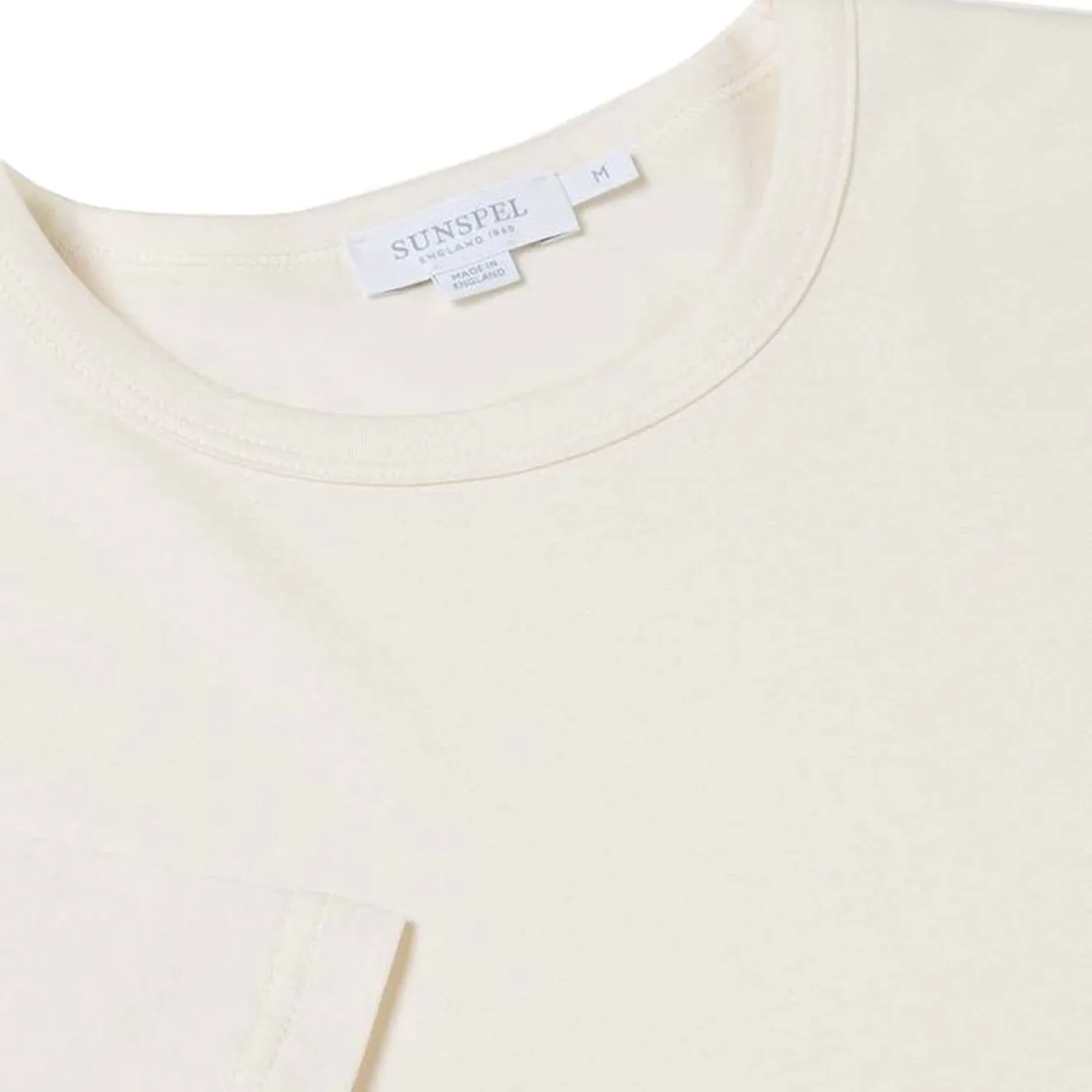 Sunspel Classic Crew T-Shirt Archive White