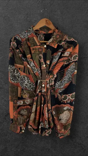 THE UNLABELLED BUTTON UP VINTAGE SHIRT - UK 16