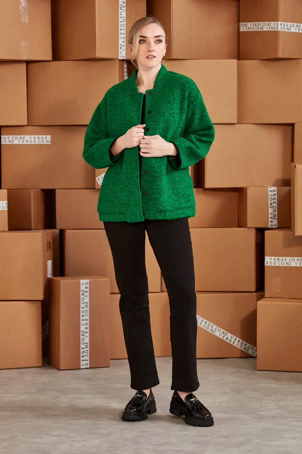 VERGE | SAMMIE JACKET - GREEN