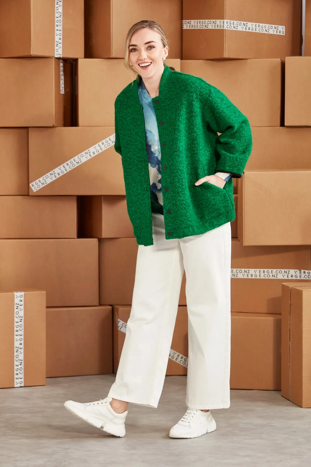 VERGE | SAMMIE JACKET - GREEN