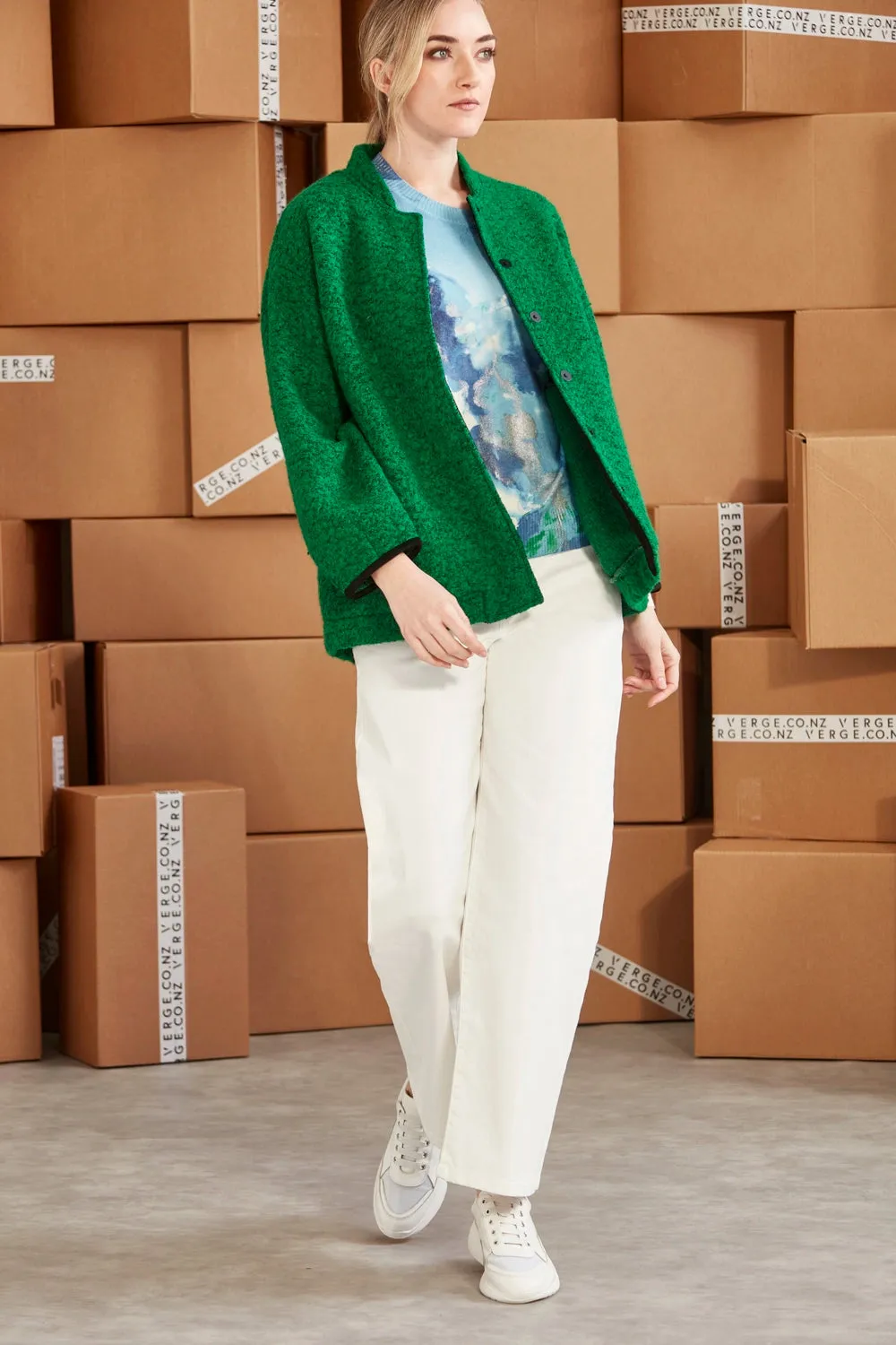 VERGE | SAMMIE JACKET - GREEN