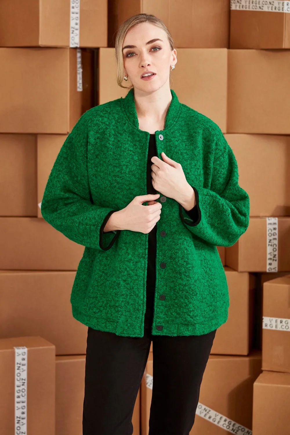 VERGE | SAMMIE JACKET - GREEN