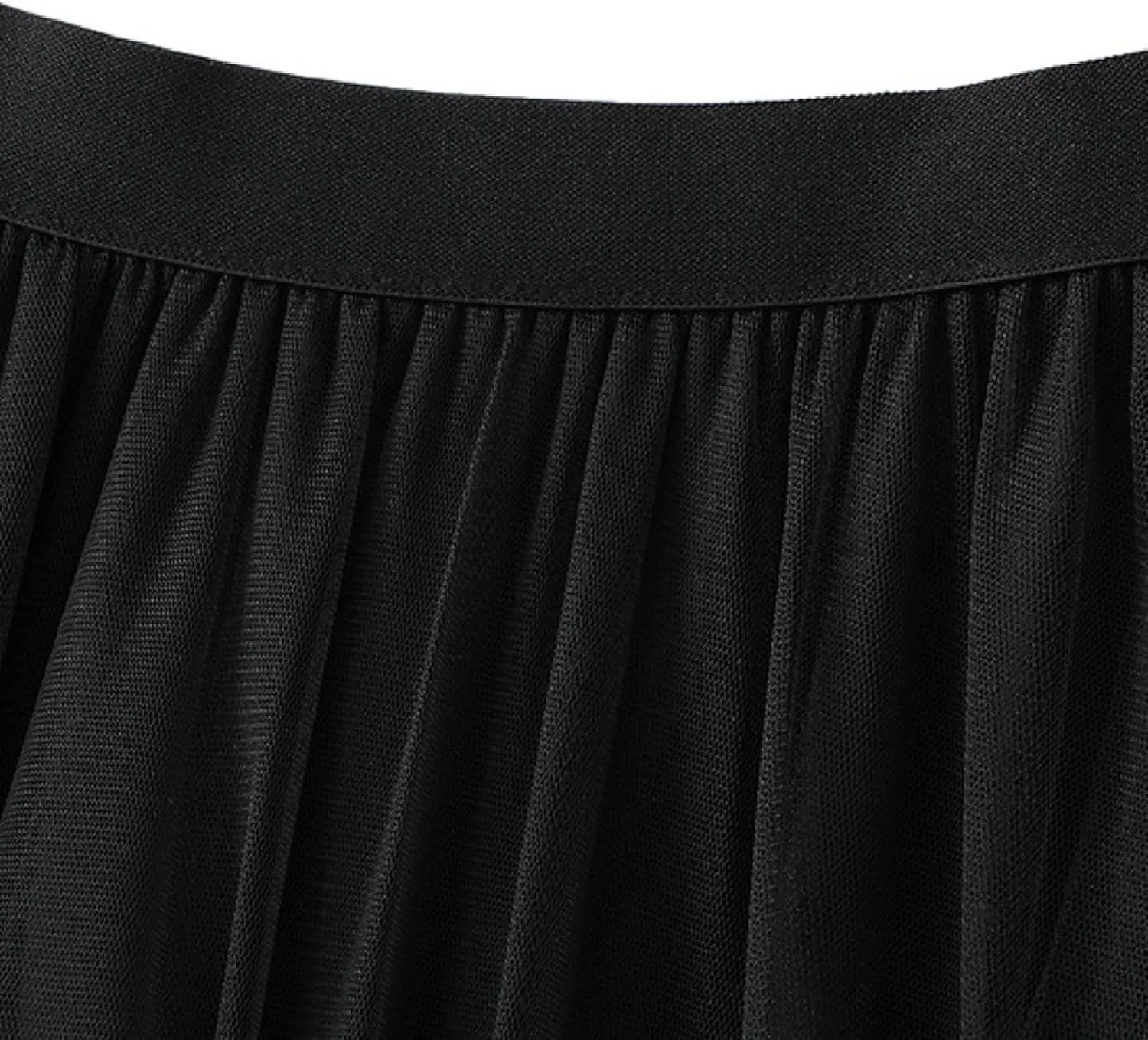 Women's A Line Tulle Party Dinner Tutu Skirt Brown Stretchy High Waisted Flared Skirt Womens Button Front Denim