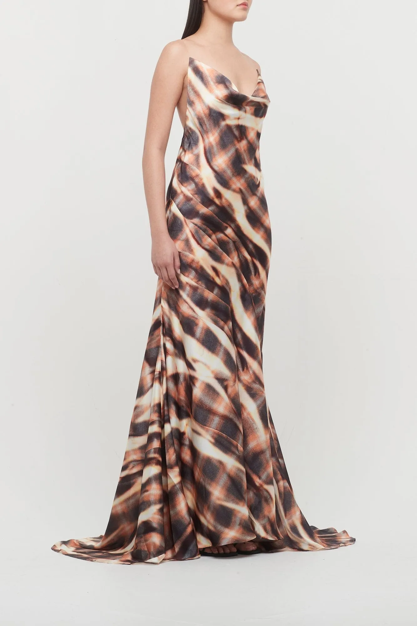 Y/Project Invisible Strap Slip Maxi Dress